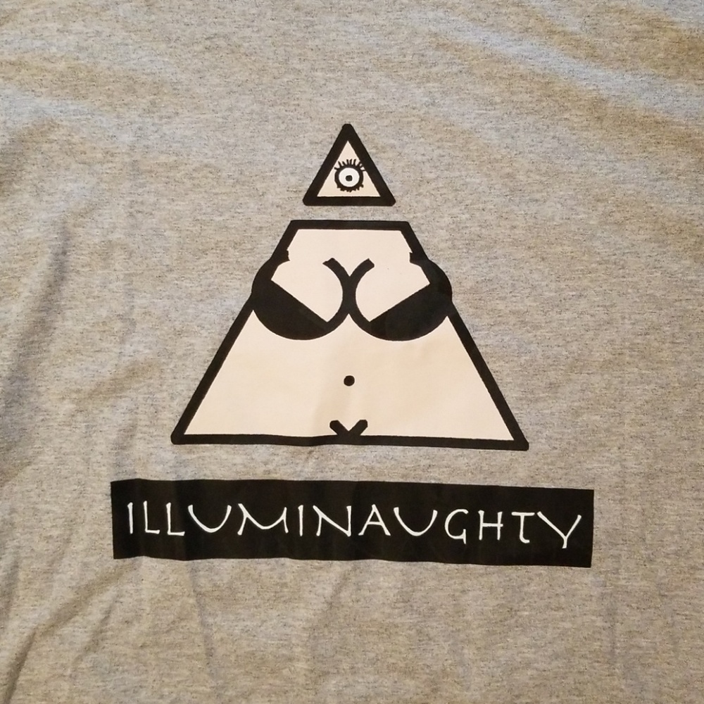 Illuminaughty t-shirt